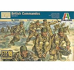 ITALERI - Στρατιωτάκια 1:72 - WW2 British Commandos, 6064