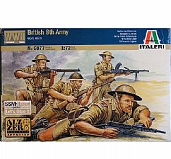 ITALERI - Στρατιωτάκια 1:72 - WW2 British 8th Army, 6077