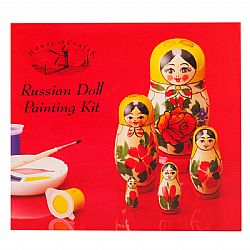 HOUSEofCRAFTS - Διακόσμηση Μπάμπουσκας *Russian Doll Painting Kit*, HC430