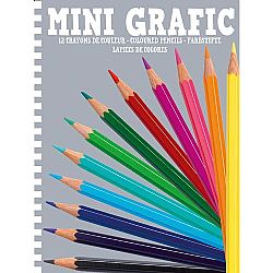 DJECO - Παιχνιδοζωγραφική Mini Grafic *Coloured Pencils*, 05395