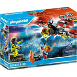 PLAYMOBIL - CITY ACTION - Diver Rescue w Rescue Drone, 70143