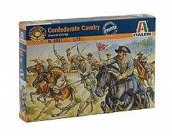 ITALERI - Στρατιωτάκια 1:72 - Confederate Cavalry 17fig, 6011