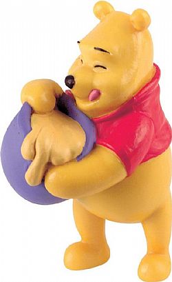 BULLYLAND - Μινιατούρα Winnie the Pooh with Honey, 12340