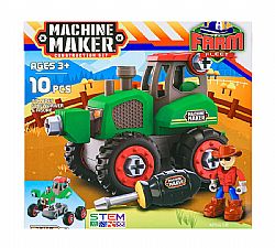 NIKKO - MACHINE MAKER - Tractor 10pcs, 40071