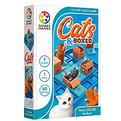 SMART GAMES - Παιχνιδογρίφος *Cats and Boxes*, 450