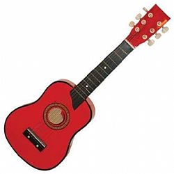 ΑΝΕΜΗ - Μουσική Κιθάρα παιδική Κόκκινη, με ιμάντα, 202341