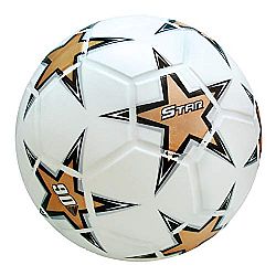 STAR - Μπάλα αέρος 23cm - Football Star Λευκή, 10/910
