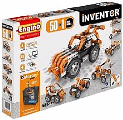 ENGINO - CREATIVE BUILDER MOTOR 50models, 5030