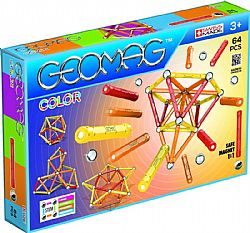 GEOMAG - COLOR - Μαγνήτες Κατασκευών 64τεμ, 262