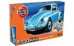 AIRFIX - QuickBuild - VW Beatle Blue, 6015