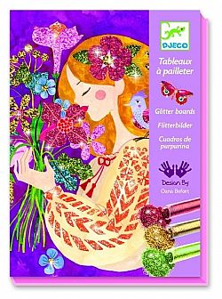 DJECO - Ζωγραφίζω με Glitter *The Scent of Flowers*, 09508