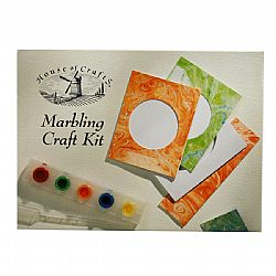 HOUSEofCRAFTS - Σετ Τεχνικής *Marbling Craft Kit*, MK003