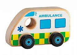 LANKA KADE - *Ξύλινο Αυτοκινητάκι-Ambulance , NV20*