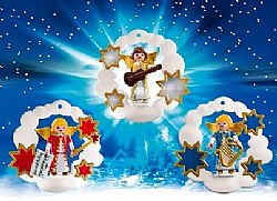 PLAYMOBIL - XMAS - Χριστουγεννιάτικα Στολίδια - Αγγελάκια, 5591