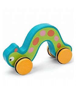 LE TOY VAN - PETILOU - Ξύλινη Κάμπια *Speedy Caterpillar on Wheels*, PL034