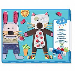 DJECO - Ζωγραφίζω με Κολάζ *Ζωάκια*, 08664