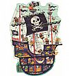 DJECO - Παζλ Γίγας 36pcs - The Pirate Ship, 07129