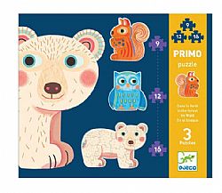 DJECO - Παζλ 9-12-16τεμ *In The Forest*, 07143