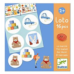 DJECO - Παιχνίδι Loto - The Market, 08125
