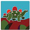 DJECO - Στένσιλ Σετ 5τεμ *Dinosaurs*, 08863