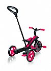 GLOBBER - Τρίκυκλο Explorer Trike 4in1 - New Red, 632-102i