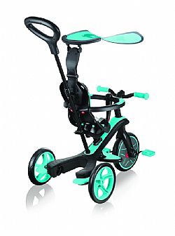 GLOBBER - Τρίκυκλο Explorer Trike 4in1 - Teal, 632-105i