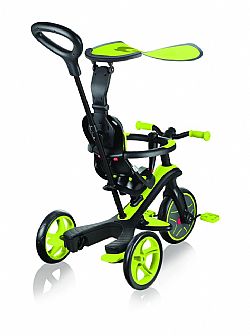 GLOBBER - Τρίκυκλο Explorer Trike 4in1 - Lime Greenl, 632-106i