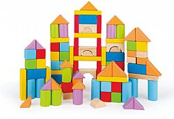 HAPE - Ξύλινα Τουβλάκια 101τεμ - Wonderful Blocks, E8247