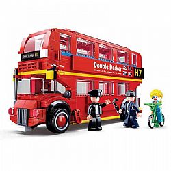 SLUBAN - TOWN - Double Decker London Bus 382PCS, 0708