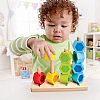 HAPE - Παιχνίδι Ξύλινο Στοίβαξης - Αρίθμησης *Counting Stacker*, e0504