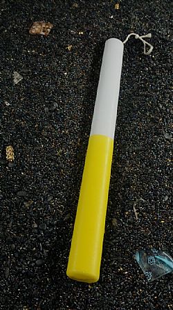 GENIUS - Λαμπάδα 37cm Δίχρωμη Οβάλ - Κίτρινη, SGL37