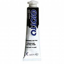 GIOTTO - Τέμπερα Σωληνάριο Giotto 21ml - Ivory Black, 355024