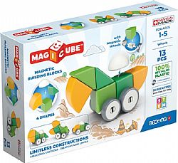 GEOMAG - MAGIC CUBE - Μαγνήτες Κατασκευών 13τεμ *Wheels*, 202