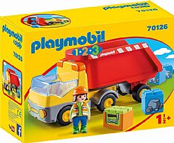 PLAYMOBIL - 123, Dump Truck, 70126