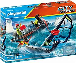 PLAYMOBIL - CITY ACTION - Polar Sailor Rescue with Dinghy, 70141