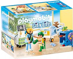 PLAYMOBIL - CITY LIFE - Childrens Hospital Room, 70192