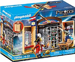 PLAYMOBIL - PIRATES - Pirate Adventure Game Box, 70506