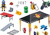 PLAYMOBIL - STUNT SHOW - Workshop Tent, 70552