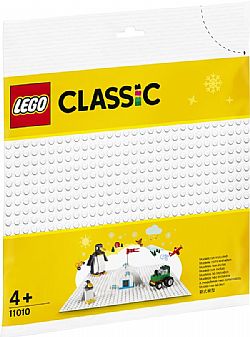 LEGO - CLASSIC - White Baseplate, 11010