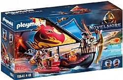 PLAYMOBIL - NOVELMORE - Burnham Raiders Fire Ship, 70641