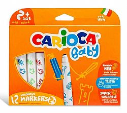 CARIOCA - Μαρκαδόροι BABY 12pcs, 42814