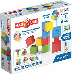 GEOMAG - MAGIC CUBE - Μαγνήτες Κατασκευών 8τεμ *Full Color*, 062