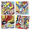 DJECO - Ζωγραφική με Χαλκομανίες INSPIRED BY Roy Lichtenstein, 09376