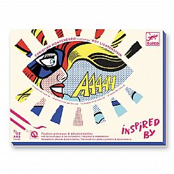 DJECO - Ζωγραφική με Χαλκομανίες INSPIRED BY Roy Lichtenstein, 09376