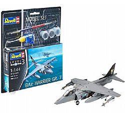 REVELL - Model Set 1/144 - Skill 3, BAe Harrier GR7, 63887