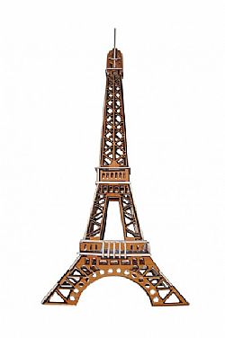 ANELIXI - Ξυλοκατασκευή  3Φ Έγχρωμη - Eiffel Tower, PC030