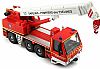 BURAGO - EMERGENCY - Fire Truck Crane 1/50 Metal, 32010