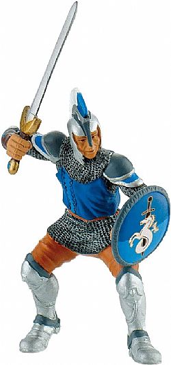 BULLYLAND - KNIGHTS - Swordman Blue, 80764