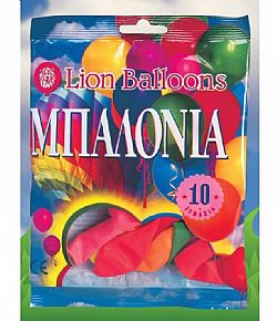 LION BALLOONS - Μπαλόνια Fantasy 10pcs, 160010