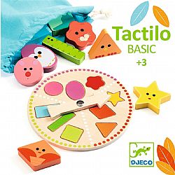 DJECO - Παιχνίδι Αφής Ξύλινο *Tactilo Basic*, 06214